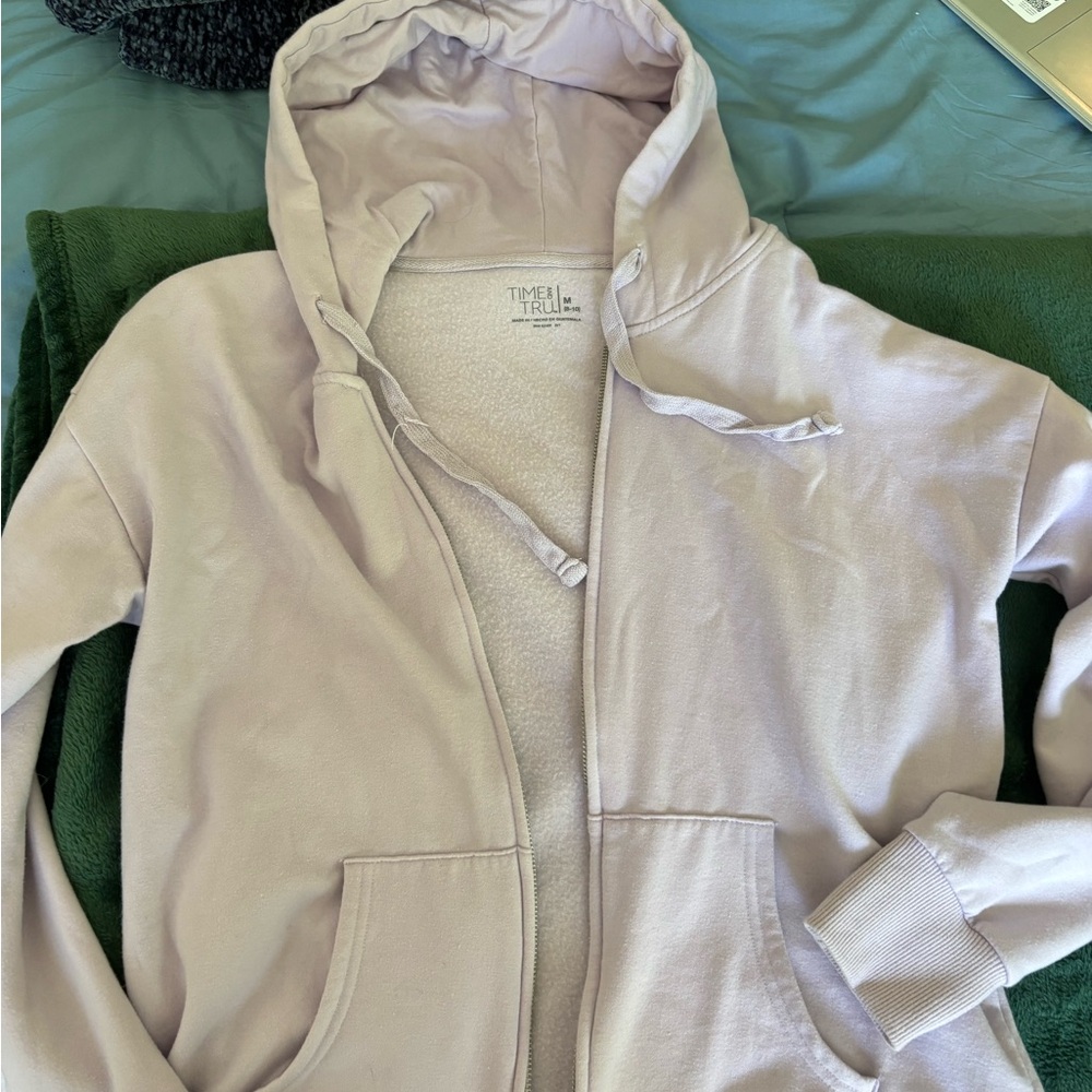 Time and Tru purple zip up